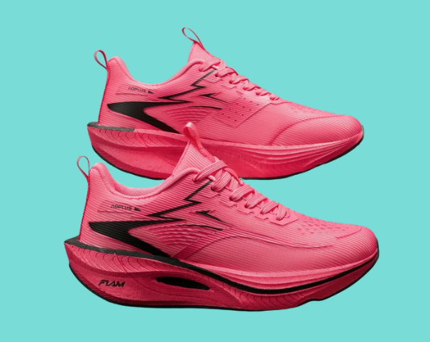 V2 Running Shoe Red and Black