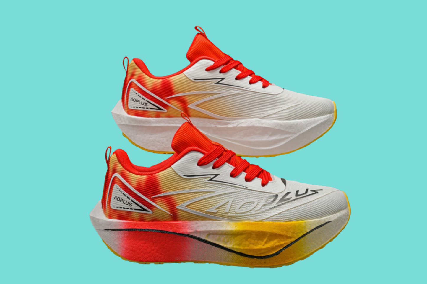 X2 Orange And Yellow Running Shoes