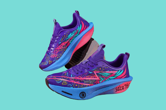 V3 Purple Blue Running Shoe